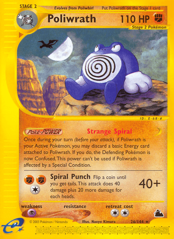 Poliwrath Pokémon card