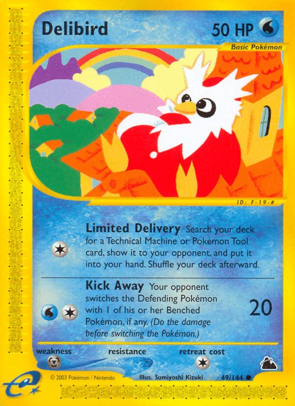 Delibird Pokémon card
