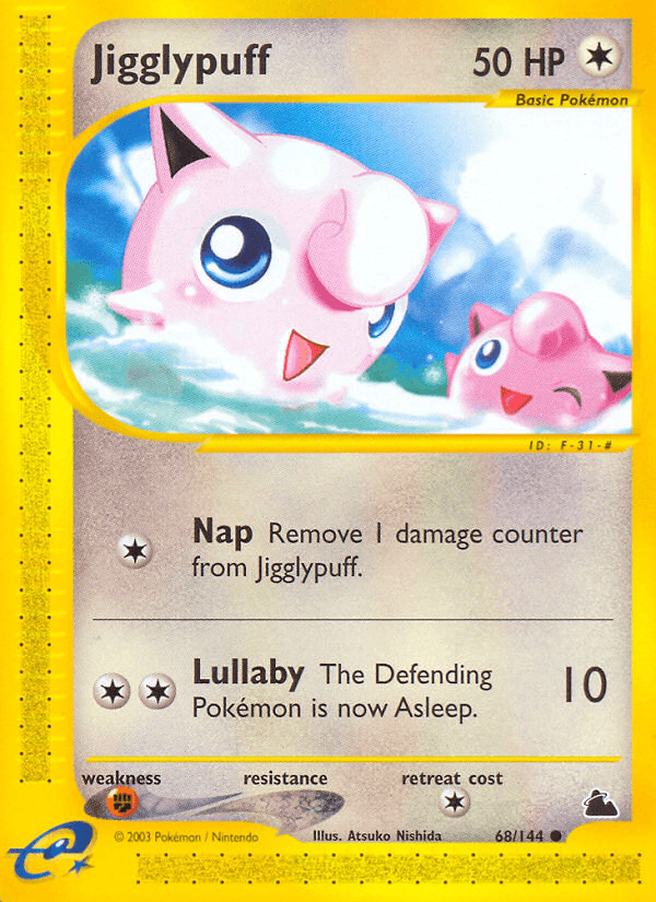 Jigglypuff Pokémon card