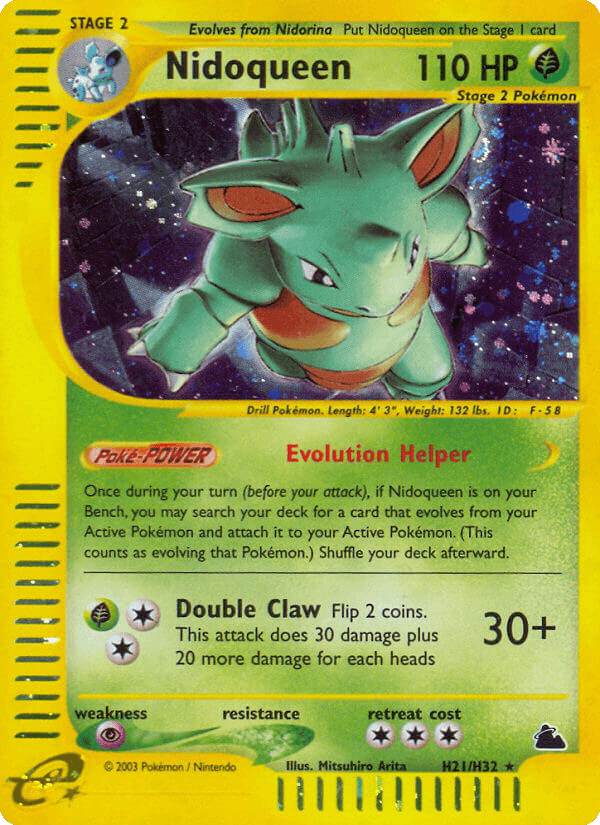 Nidoqueen Pokémon card