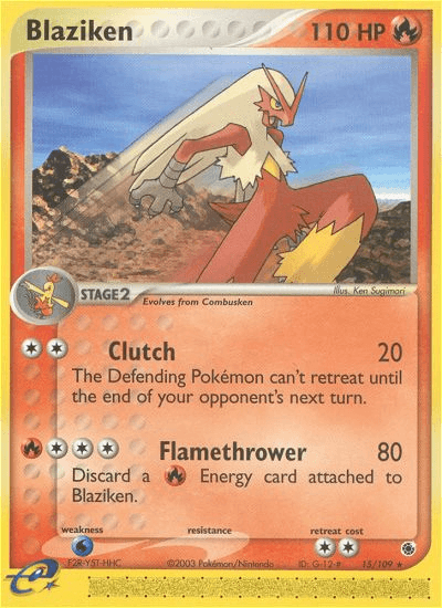 Blaziken from Ruby & Sapphire