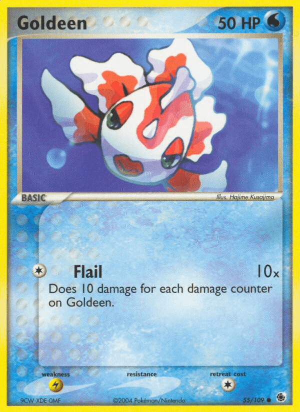 Goldeen Pokémon card