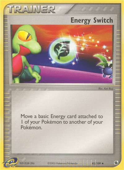 Energy Switch Pokémon card