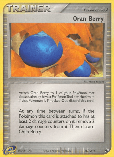Oran Berry Pokémon card