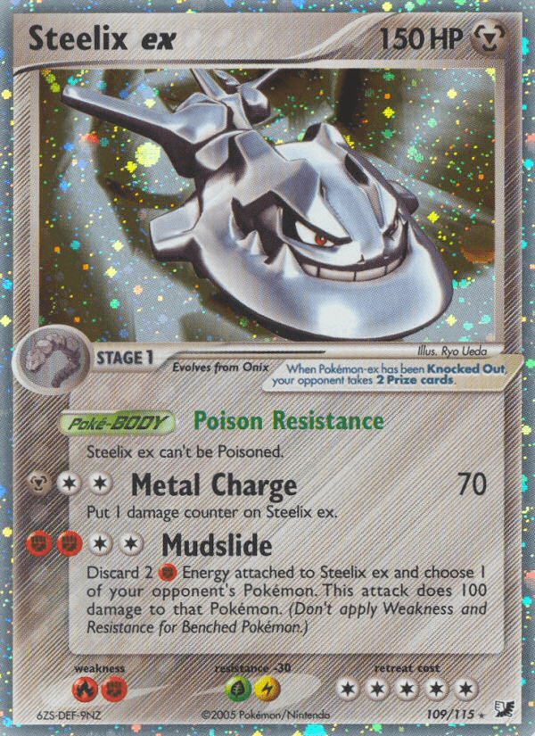Steelix ex Pokémon card