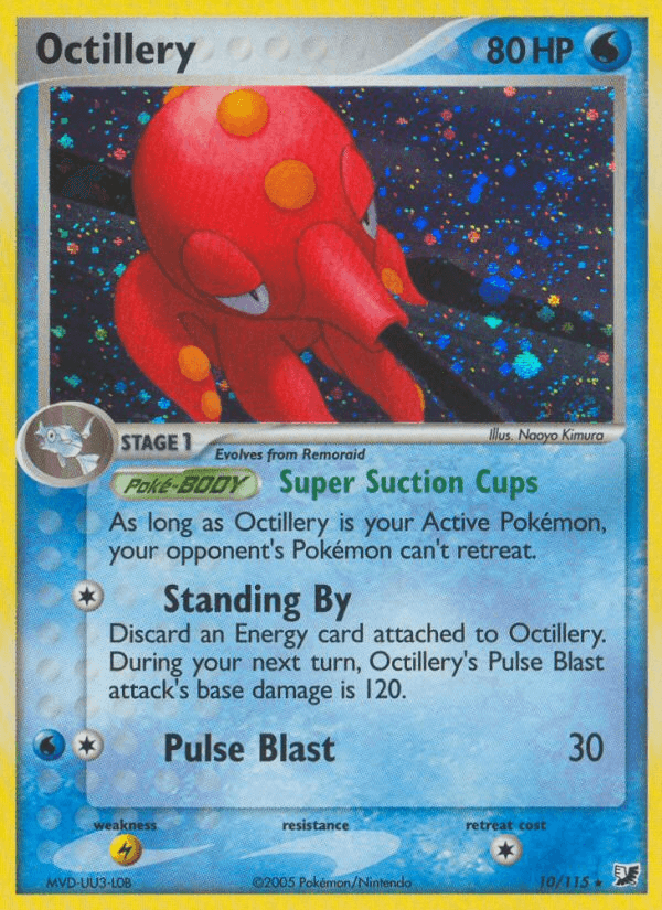 Octillery Pokémon card