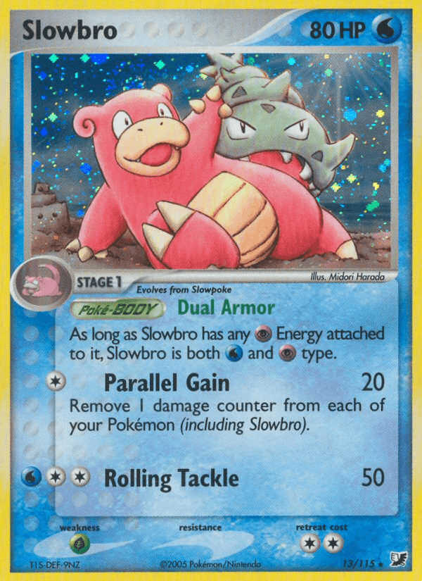 Slowbro Pokémon card