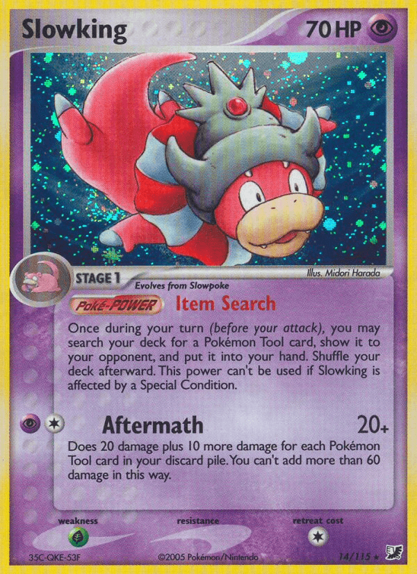 Slowking Pokémon card