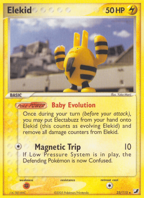 Elekid Pokémon card