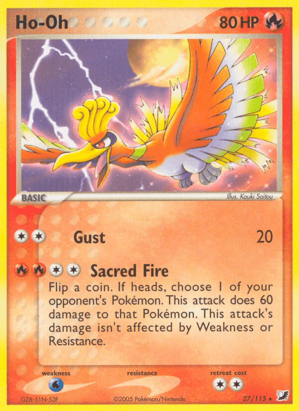 Ho-Oh from Unseen Forces