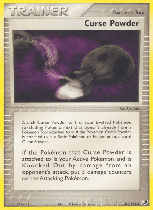 Curse Powder Pokémon card