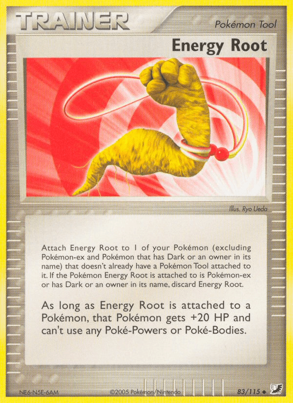 Energy Root Pokémon card