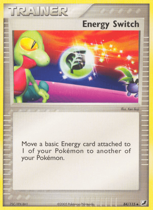 Energy Switch Pokémon card
