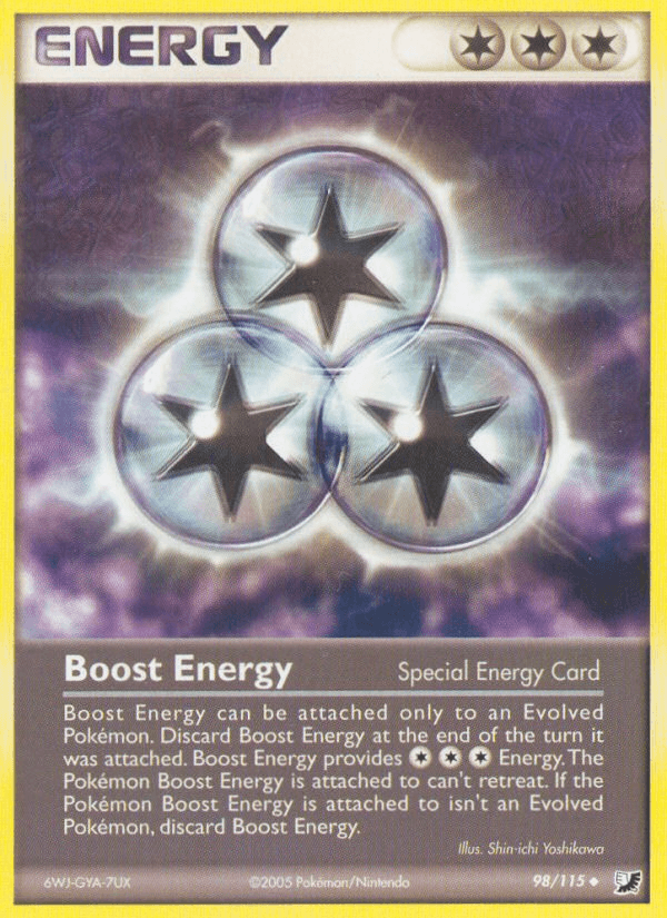 Boost Energy Pokémon card