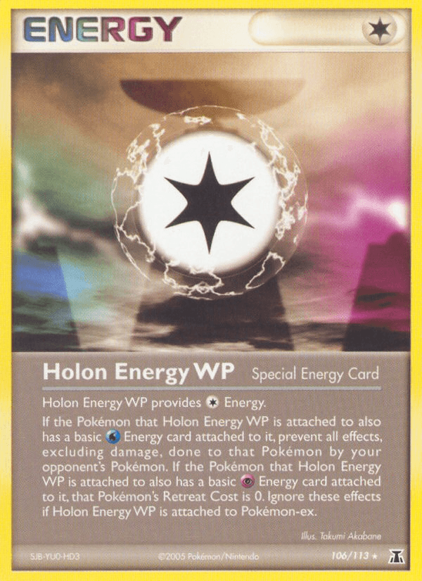 Holon Energy WP Pokémon card