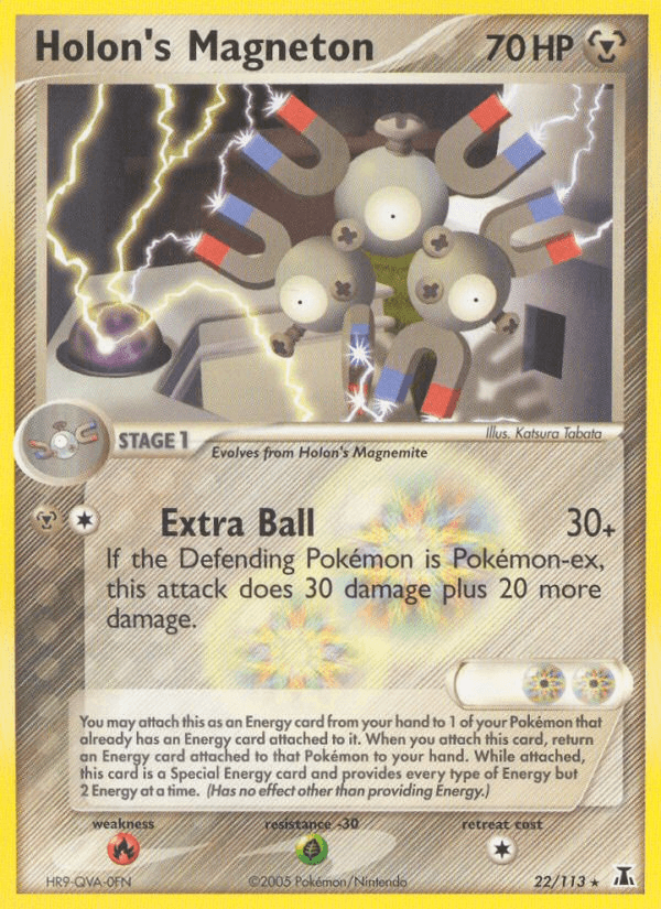 Holon's Magneton Pokémon card