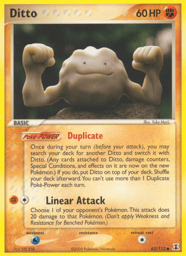 Ditto Pokémon card