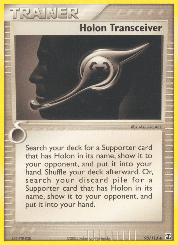 Holon Transceiver Pokémon card