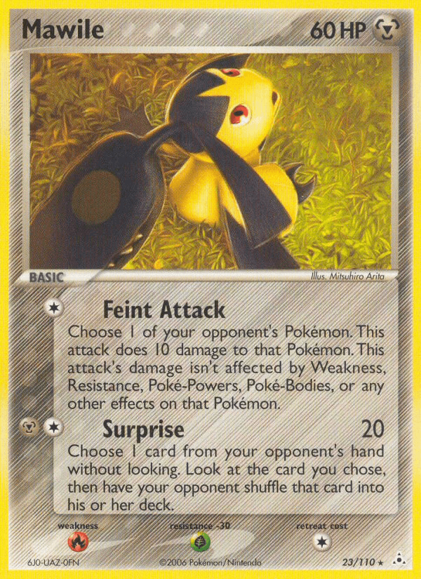 Mawile Pokémon card