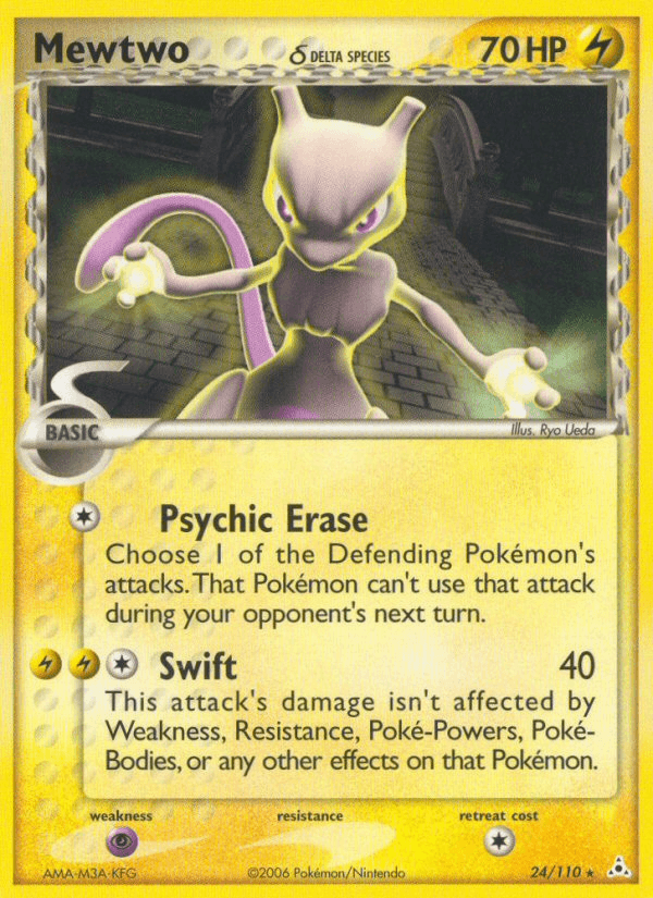 Mewtwo δ from Holon Phantoms