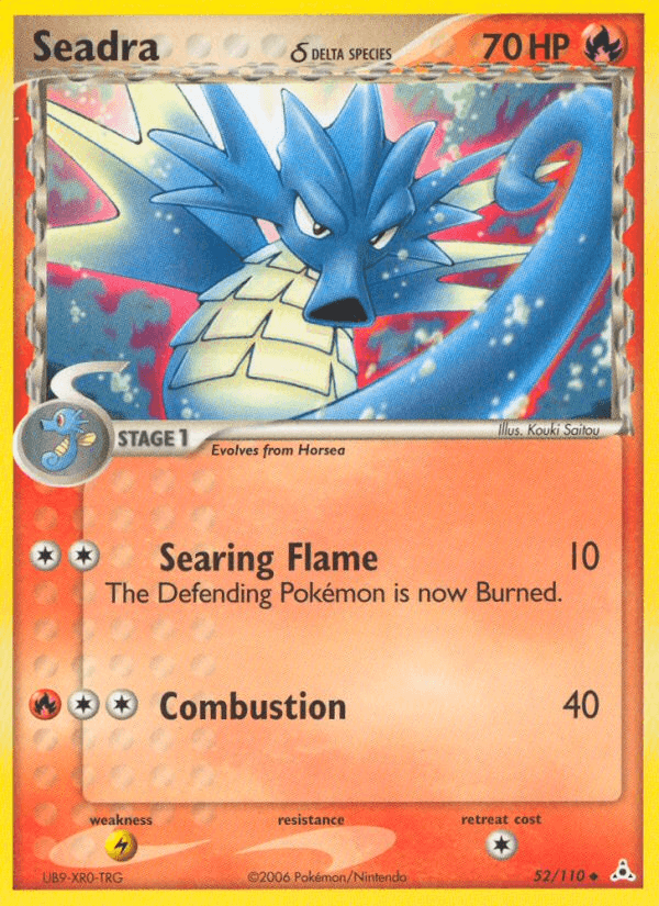 Seadra δ Pokémon card