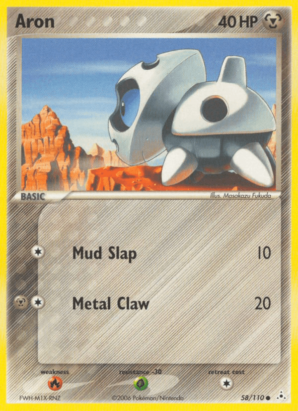 Aron Pokémon card
