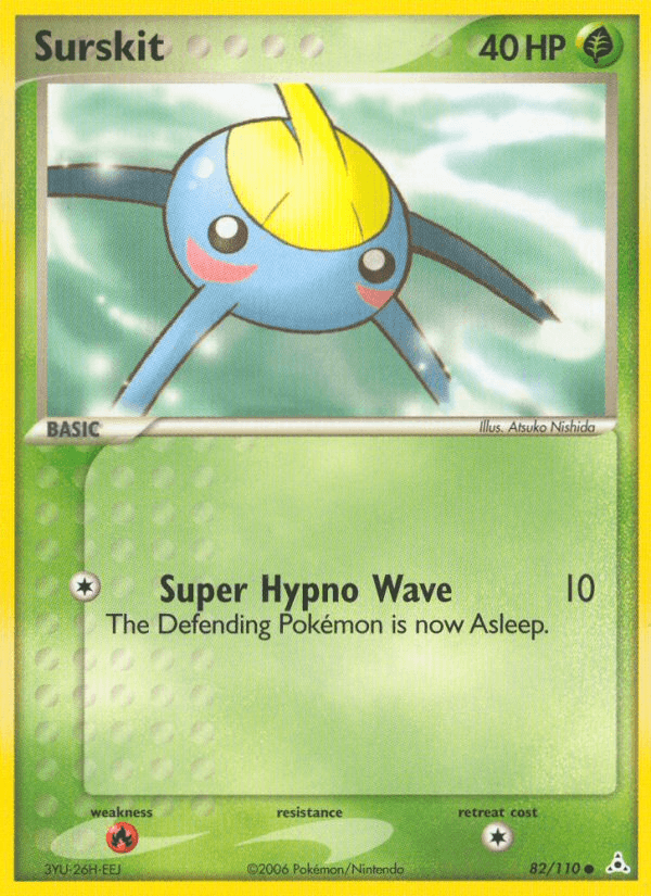 Surskit Pokémon card