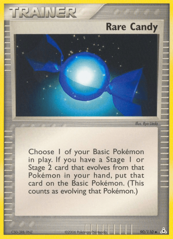Rare Candy Pokémon card