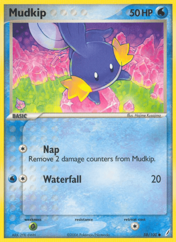 Mudkip Pokémon card