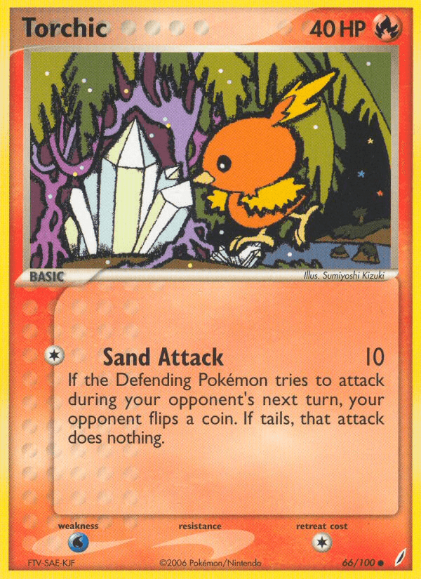 Torchic Pokémon card