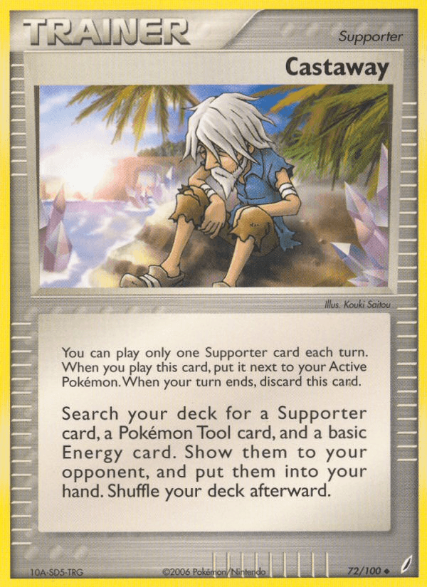 Castaway Pokémon card