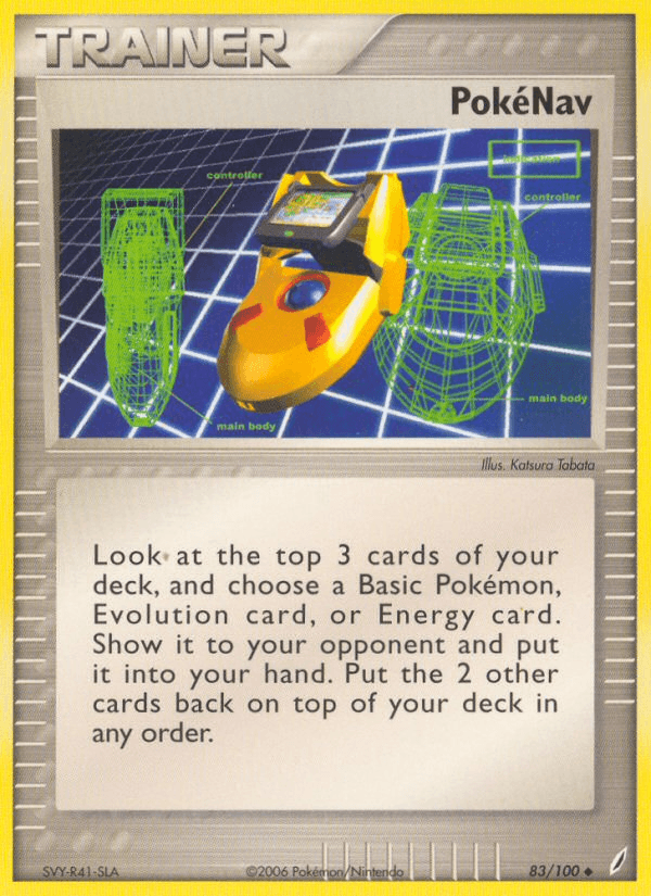 PokéNav Pokémon card