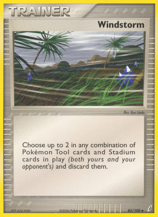 Windstorm Pokémon card