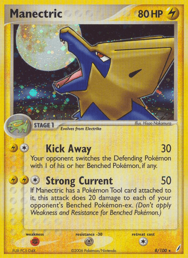 Manectric Pokémon card