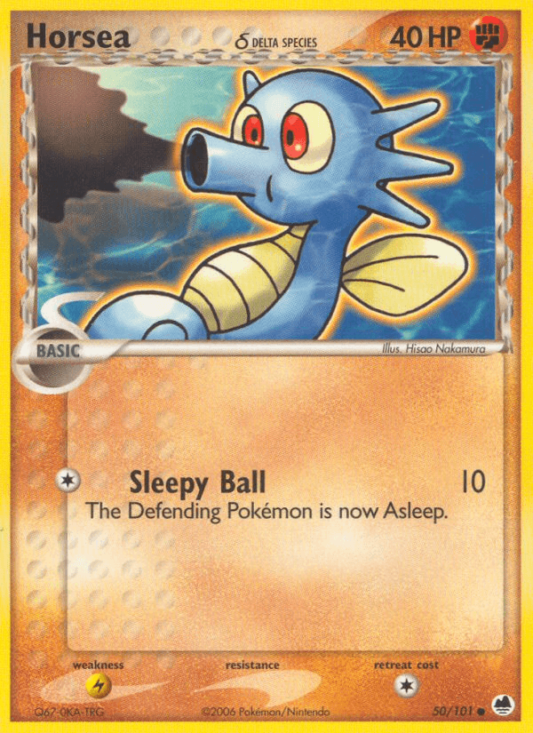 Horsea δ Pokémon card