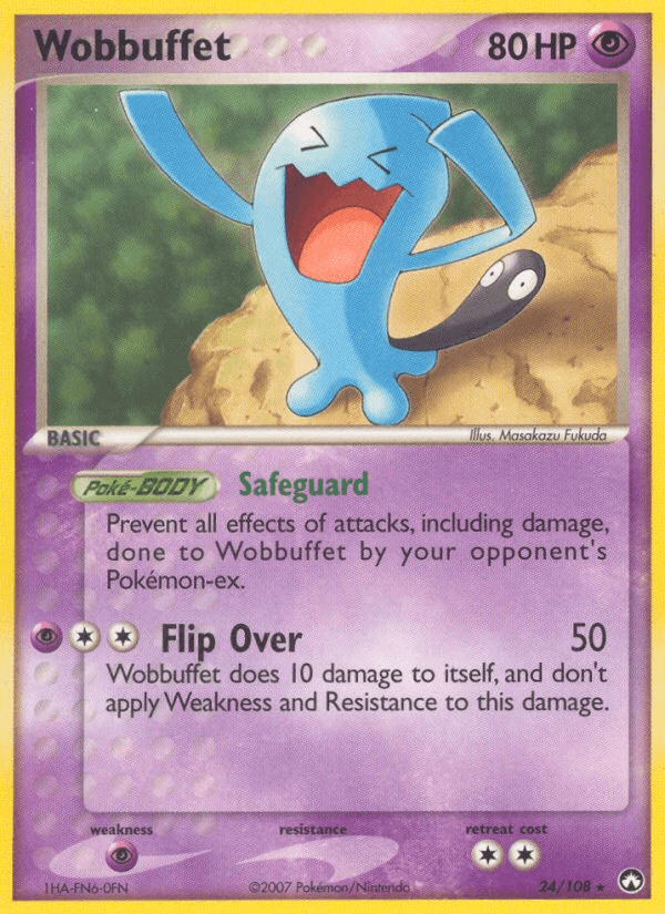Wobbuffet Pokémon card