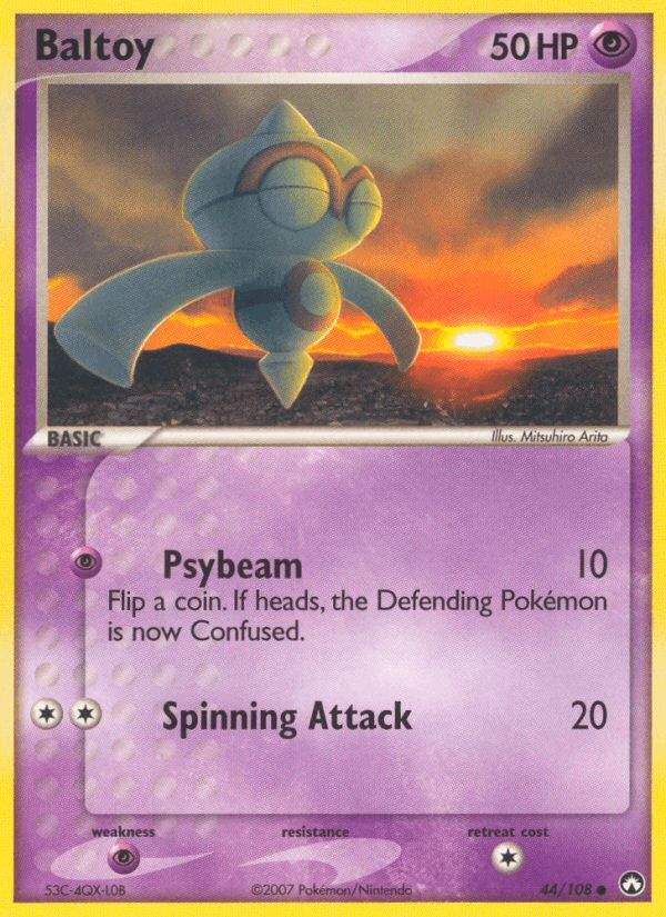 Baltoy Pokémon card