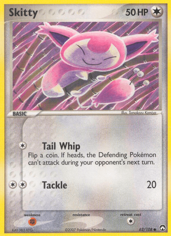 Skitty Pokémon card