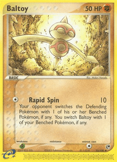 Baltoy Pokémon card