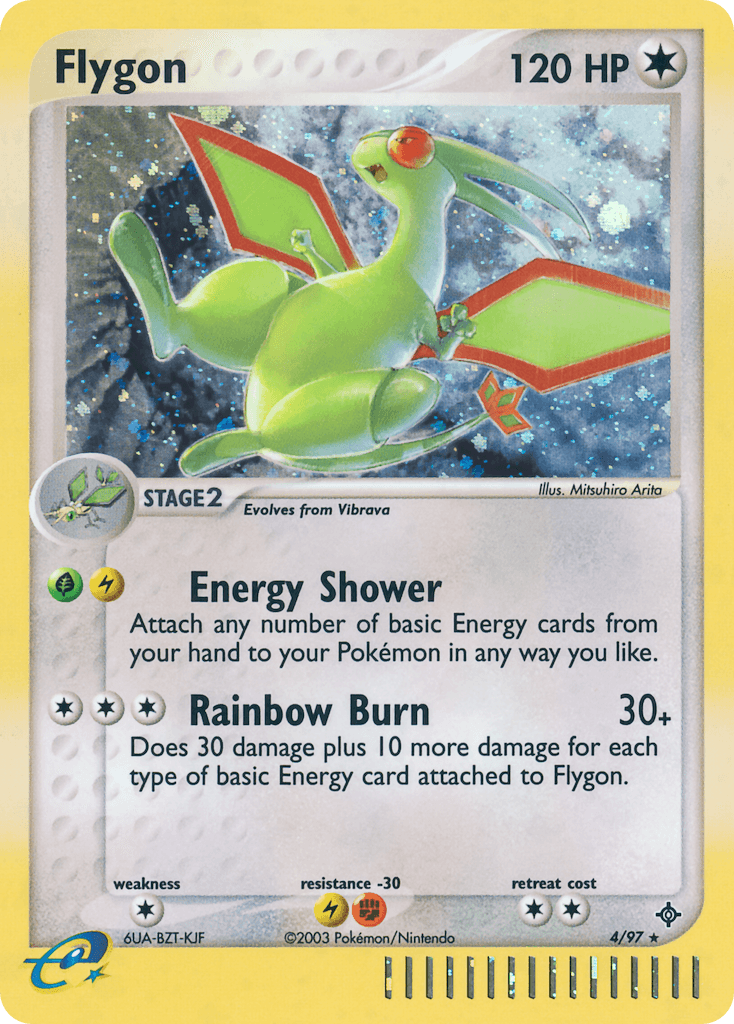 Flygon Pokémon card