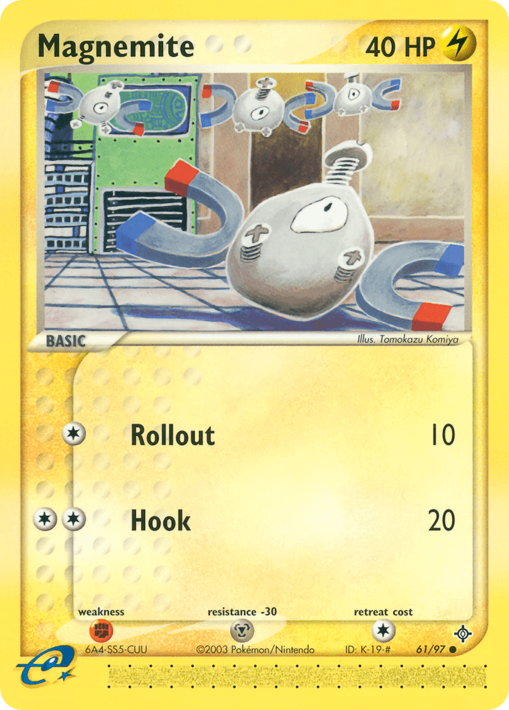 Magnemite Pokémon card