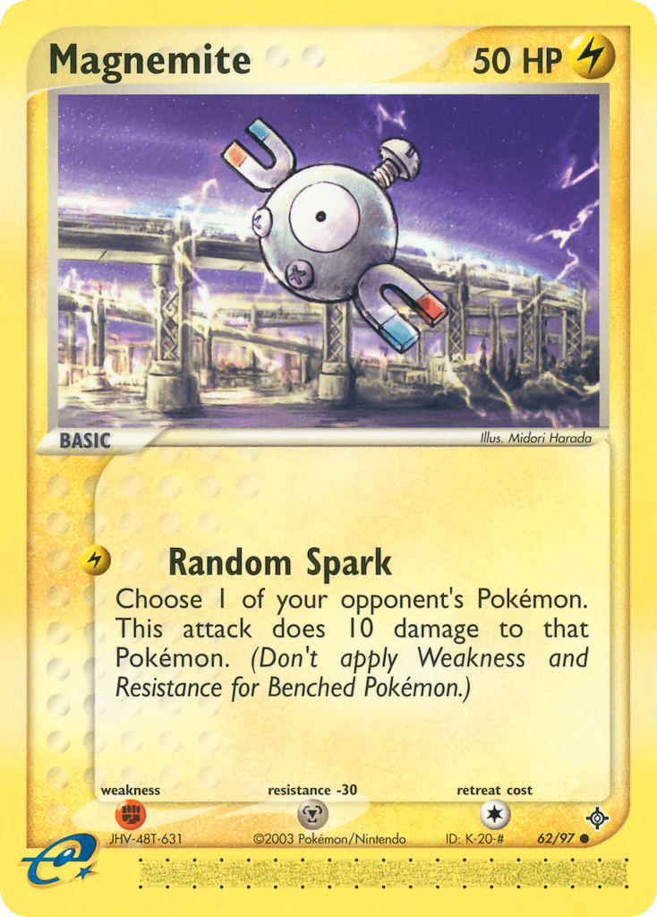 Magnemite Pokémon card
