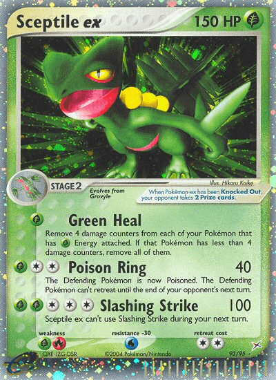 Sceptile ex — Rare Holo EX