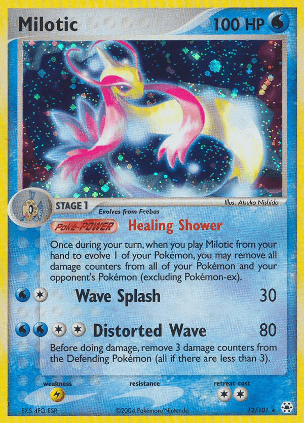 Milotic Pokémon card