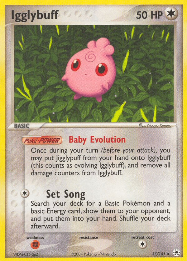 Igglybuff Pokémon card
