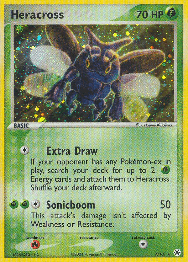 Heracross Pokémon card