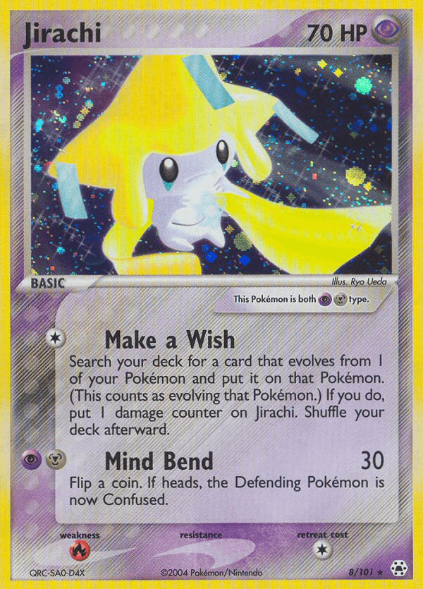 Jirachi Pokémon card