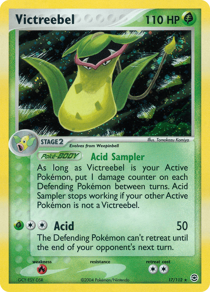 Victreebel Pokémon card
