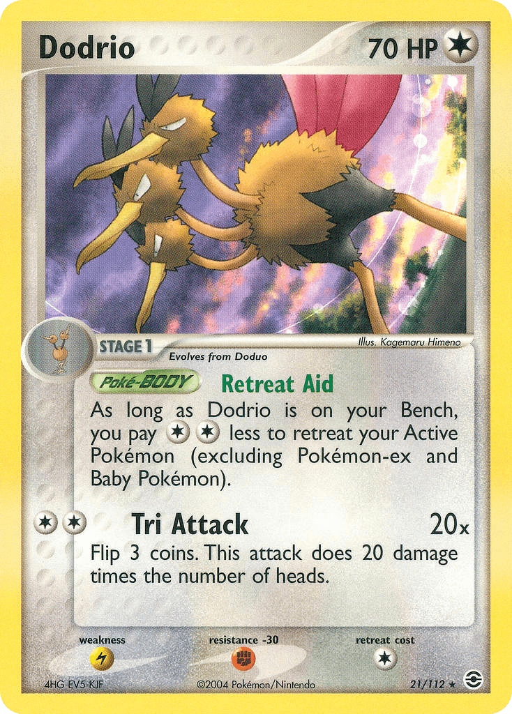 Dodrio Pokémon card