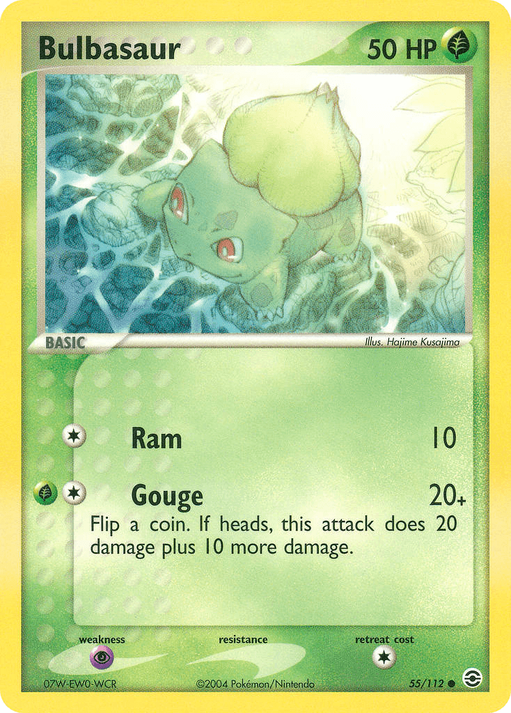 Bulbasaur Pokémon card